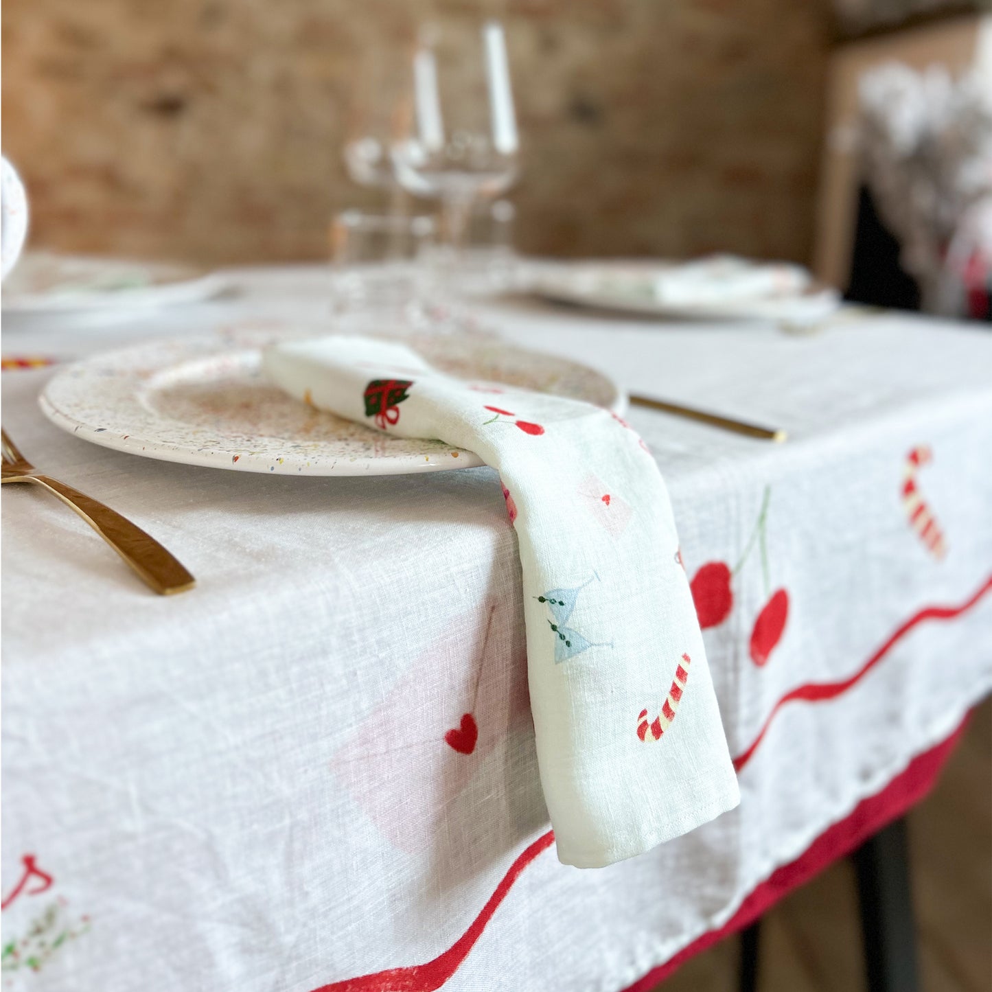 Christmas_linen_printed_napkin_Christmas_table_setting