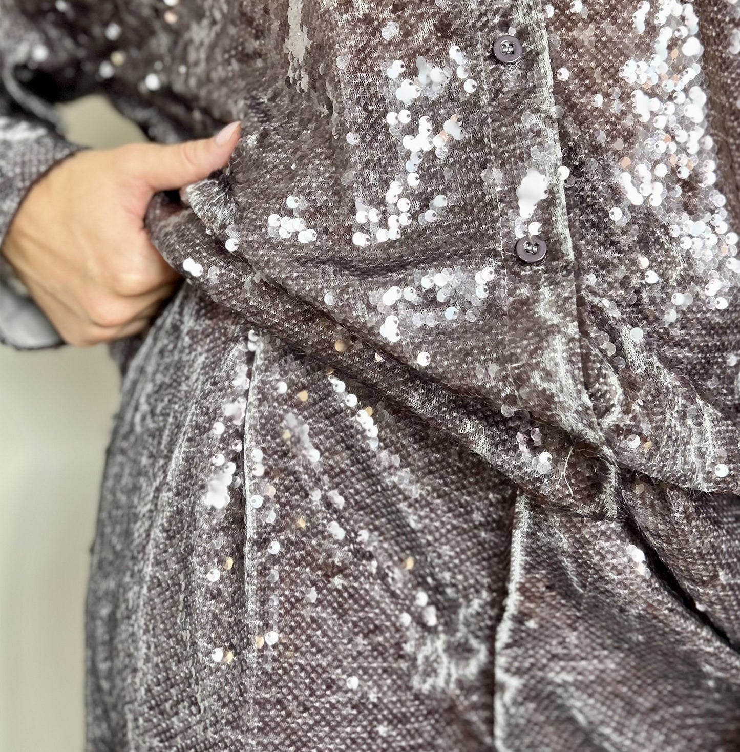 set_grey_sequins_party_look_soft_fit_trousers_christmas